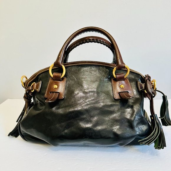 Y2K DOONEY & BOURKE LARGE LEATHER DOCTOR SATCHEL BAG VINTAGE - Picture 6 of 16